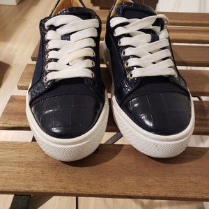 Christian Louboutin Vieririssima Orlato Flat Sneaker Calf Obscure Good Condition